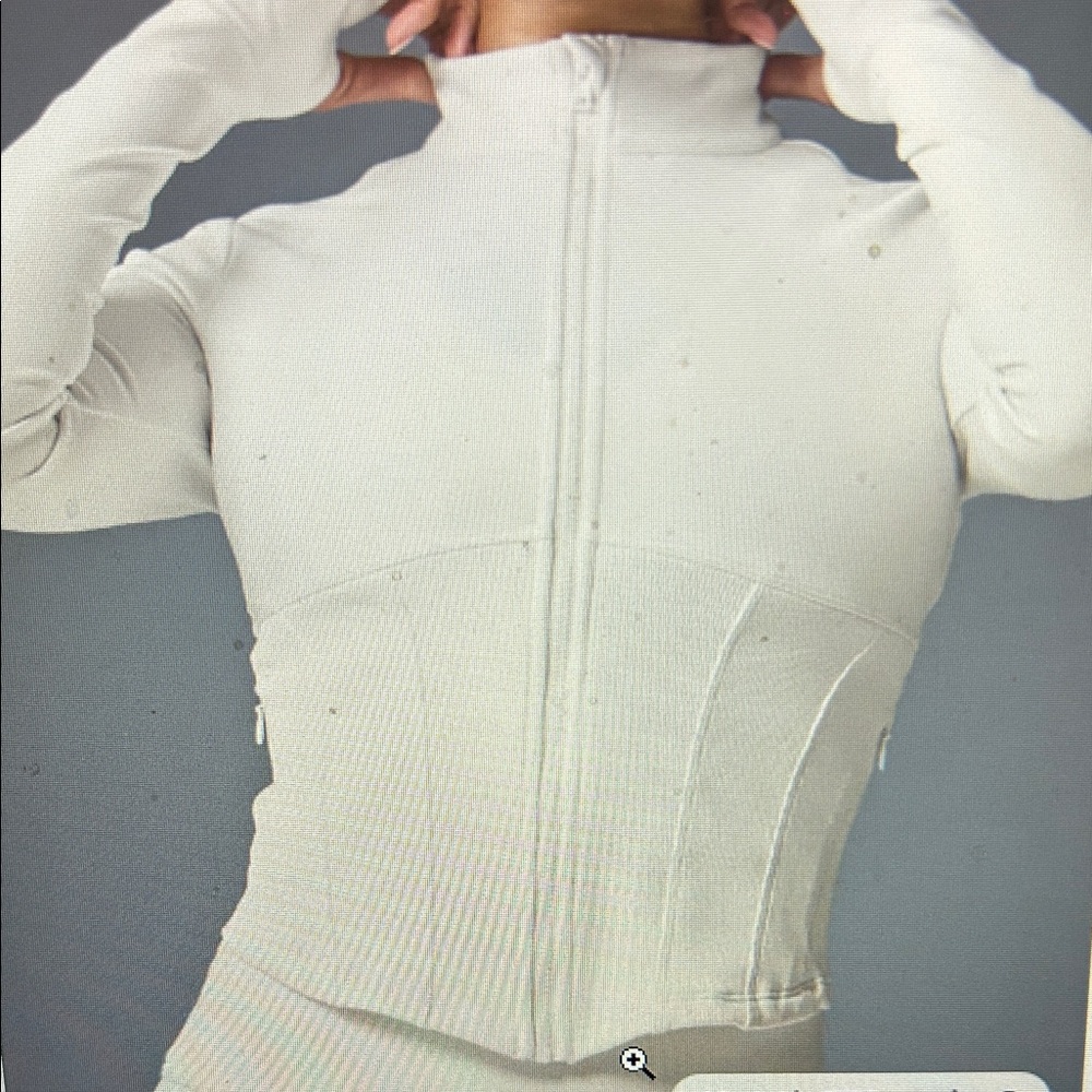 ALO YOGA - corset full zip jacket